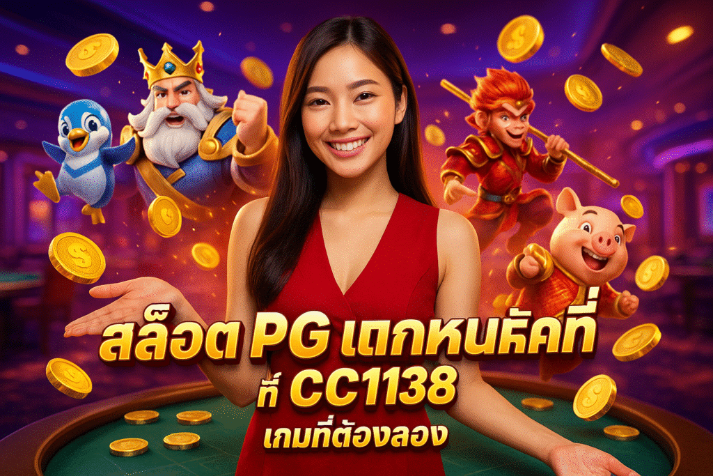 สล็อต PG แตกหนักที่ CC1138 เกมที่ต้องลอง