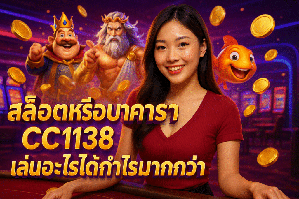 สล็อตหรือบาคาร่า CC1138 เล่นอะไรได้กำไรมากกว่า