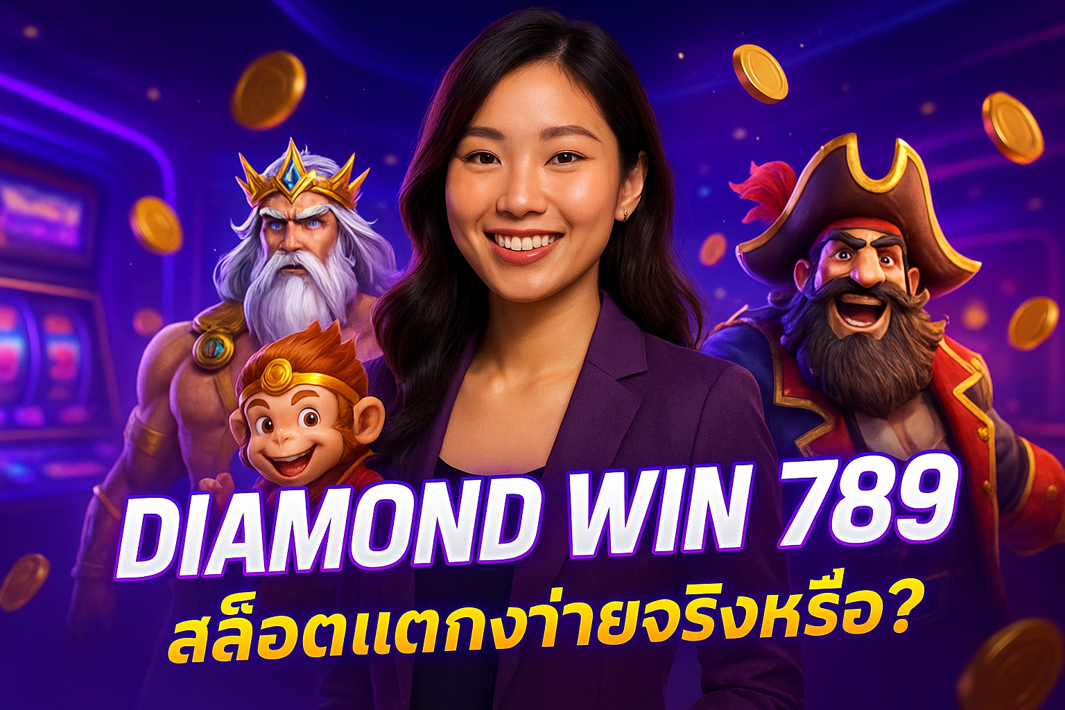 DIAMOND WIN 789 สล็อตแตกง่ายจริงหรือ?